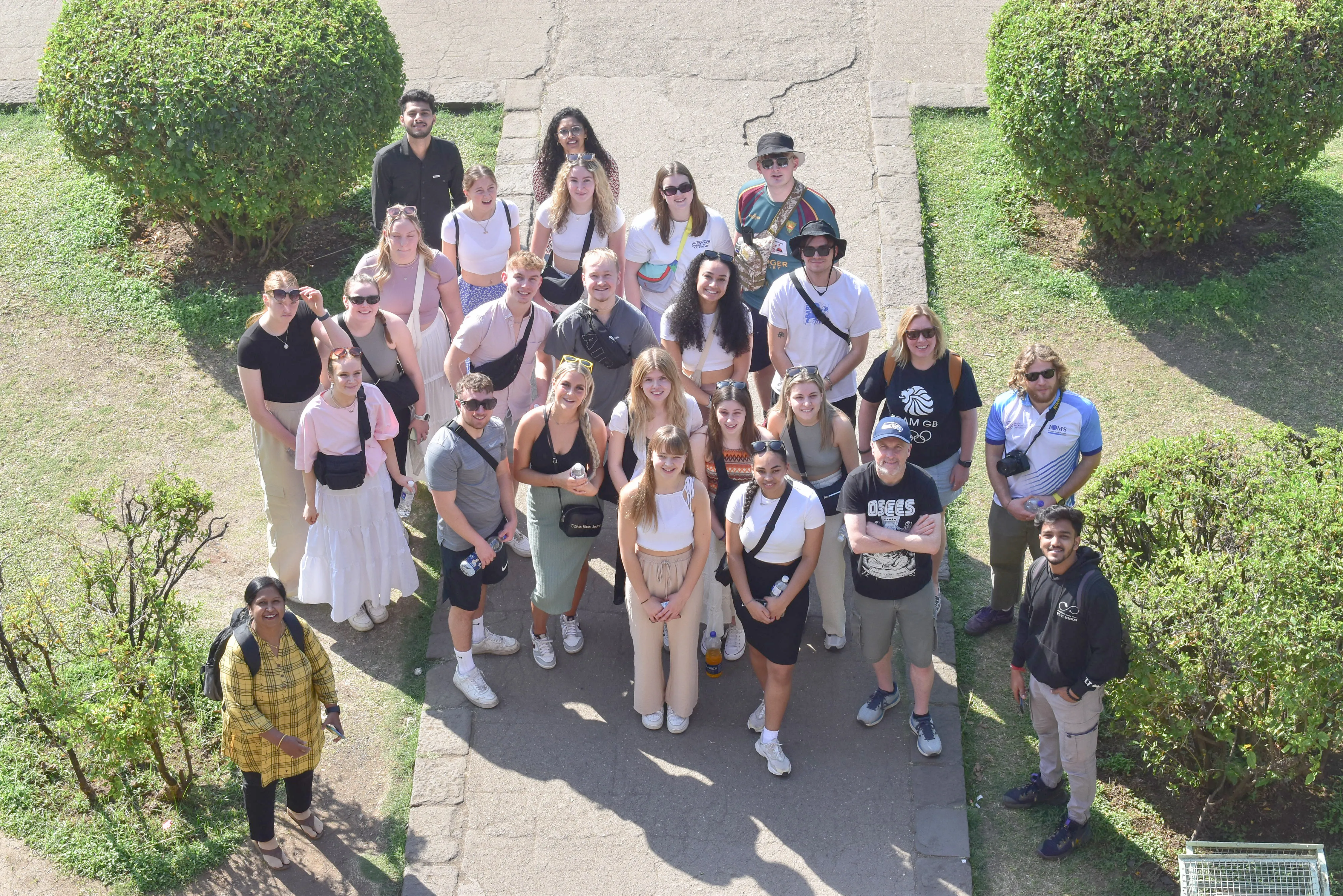 ISMS students enjoying an outdoor visit